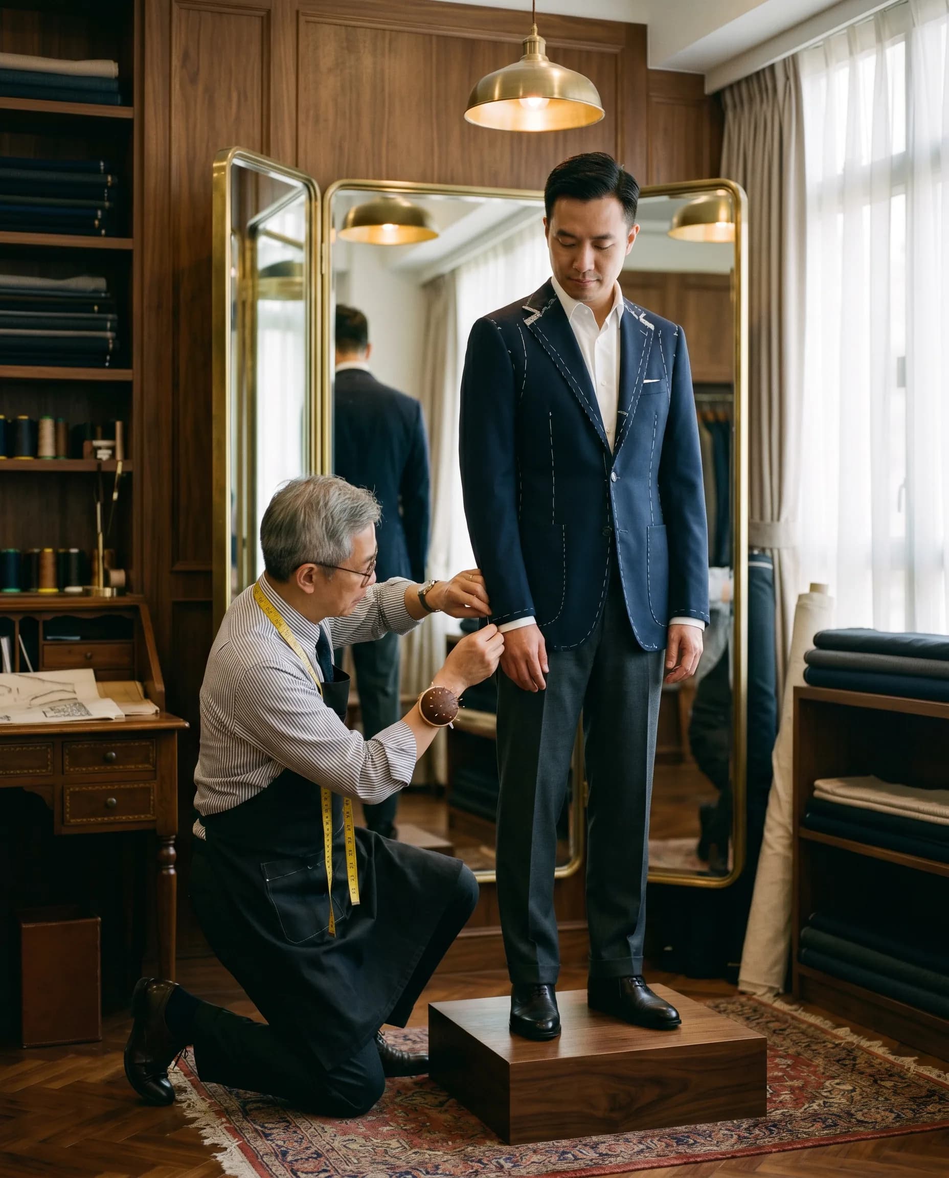 First fitting session